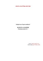 Paraugs 'Sportista anamnēze', 1.