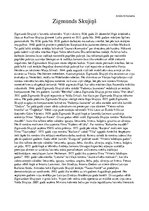 Eseja 'Zigmunds Skujiņš', 1.