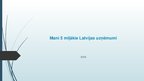 Prezentācija 'Mani pieci mīļākie Latvijas uzņēmumi', 1.