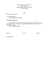 Paraugs 'Vēstules paraugs', 1.