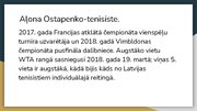 Prezentācija 'Latvijas slaveno sportistu TOP 6', 8.