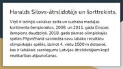 Prezentācija 'Latvijas slaveno sportistu TOP 6', 10.