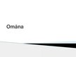 Prezentācija 'Omāna', 1.