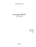 Referāts 'Kimono', 1.