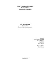 Biznesa plāns 'SIA "FreakShop"', 1.