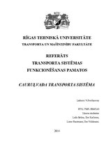 Referāts 'Cauruļvadu transports', 1.