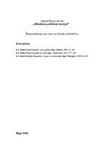 Konspekts 'Postmodernisti par varu un liberālu sabiedrību', 1.