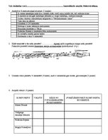 Paraugs 'Gada noslēguma kontroldarbs mūzikā 5.klasei', 1.