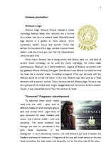 Referāts 'Versace Brand', 5.