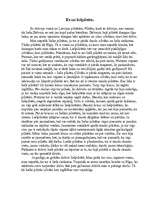 Eseja 'Es un lielpilsēta', 1.