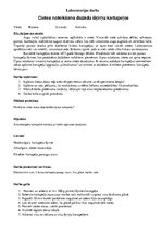 Konspekts 'Cietes noteikšana dažādu šķirņu kartupeļos', 1.