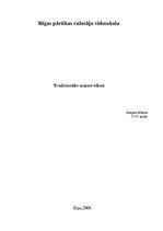 Referāts 'Tradicionālie maizes ēdieni', 1.