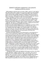 Eseja 'Ģenētiski modificētiem organismiem ir liels potenciāls mūsdienu sabiebrības attī', 1.