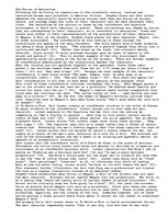 Eseja '"The Forces of Naturalism" ', 1.