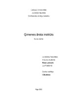 Referāts 'Ģimenes ārsta institūts', 1.