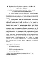 Prakses atskaite 'SIA "X" prakses atskaite', 5.