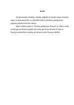 Referāts 'Terciārais sektors - tūrisma pakalpojumi Francijā', 1.