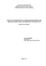 Diplomdarbs 'Vizuālās pārliecināšanas līdzekļi preses izdevumu reklāmās: Bite, Tele2, LMT rek', 1.