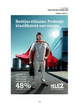 Diplomdarbs 'Vizuālās pārliecināšanas līdzekļi preses izdevumu reklāmās: Bite, Tele2, LMT rek', 114.