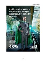 Diplomdarbs 'Vizuālās pārliecināšanas līdzekļi preses izdevumu reklāmās: Bite, Tele2, LMT rek', 115.