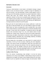 Eseja 'Preparing for adult life', 1.