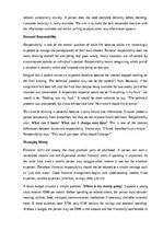 Eseja 'Preparing for adult life', 3.
