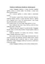 Prakses atskaite 'Profesionālā prakse - kultūras pasākumu organizēšana - Liepājas 381 gada jubilej', 8.