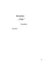 Referāts 'Restorāna koncepts', 95.