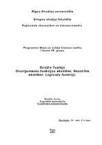 Konspekts 'Divargumentu funkcijas ekstrēmi. Nosacītie ekstrēmi. Lagranža funkcija', 1.