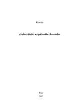 Referāts 'Ļeņins, Staļins un plānveida ekonomika', 1.