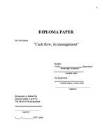 Diplomdarbs 'Управление денежными потоками ', 3.