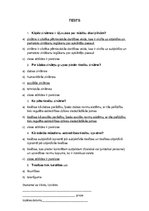 Konspekts 'Tests - tiesību pamatu teorija', 1.