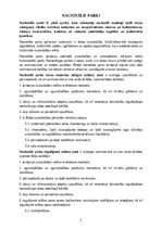 Konspekts 'Nacionālie parki', 1.