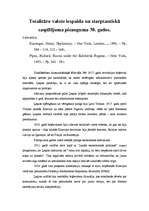 Konspekts 'Totalitāro valstu iespaida un starptautiskā saspīlējuma pieauguma periods 30.gad', 1.