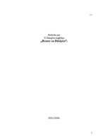 Eseja 'V.Šekspīra traģēdija "Romeo un Džuljeta”', 1.