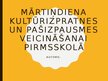 Prezentācija 'Mārtiņdiena kultūrizpratnes un pašizpausmes veicināšanai pirmsskolā', 1.