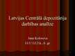 Prezentācija 'Latvijas Centrālais depozitārijs', 1.