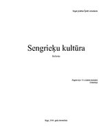 Referāts 'Sengrieķu kultūra', 1.