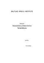 Referāts 'Teritoriālā jūra', 1.