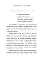 Eseja 'Anna Brigadere "Dievs. Daba. Darbs"', 1.