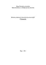 Referāts 'Cements', 1.