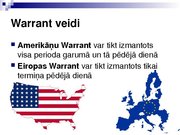 Referāts 'Security Analysis: Warrant (Finance)', 10.
