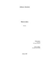 Referāts 'Mežs ir dzīve', 1.