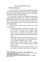 Referāts 'Sociālās problēmas Latvijā', 1.