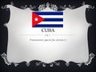Prezentācija 'Cuba', 1.