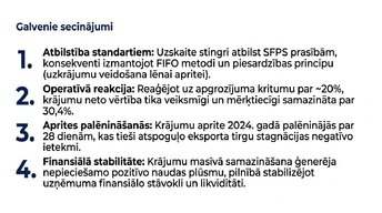 Prezentācija 'Krājumu uzskaites un analīzes izvērtējums uzņēmumā AS “Amber Latvijas balzams”', 12.