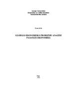 Referāts 'Globālo ekonomisko problēmu analīze pasaules ekonomikā', 1.