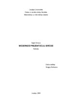 Referāts 'Modernās prezentāciju ierīces', 1.