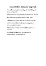 Eseja 'Recenzija baletam "Gulbju ezers"', 2.