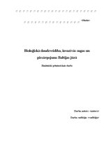 Referāts 'Bioloģiskā daudzveidība, invazīvās sugas un piesārņojums Baltijas jūrā', 1.